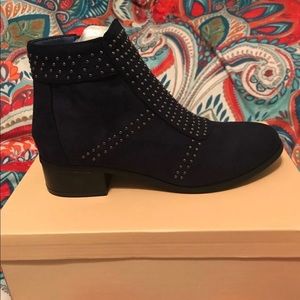 Yoki Studded Ankle Booties